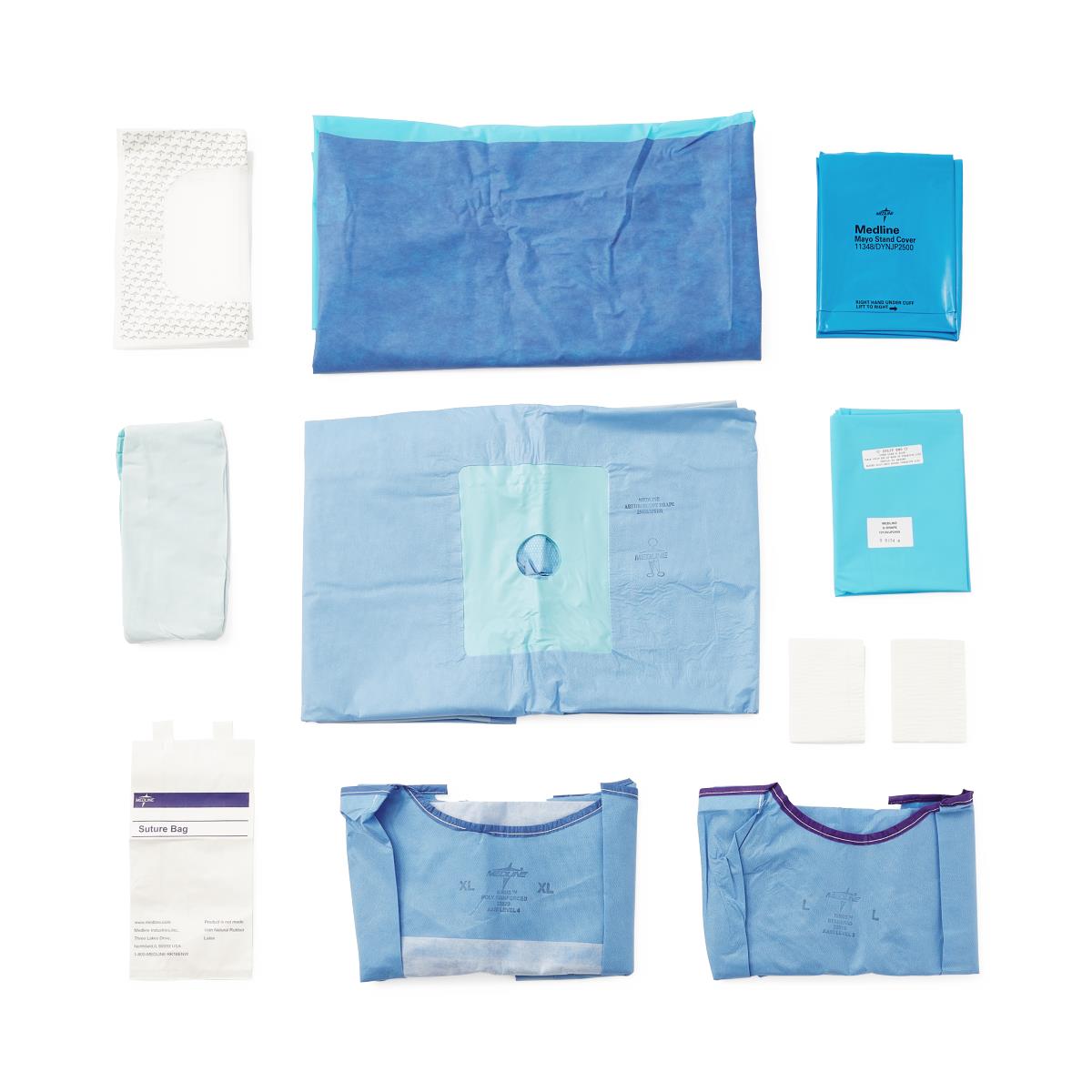 Arthroscopy Pack I, Sirus Gown, 6/CS (DYNJP8100S) Case of 6