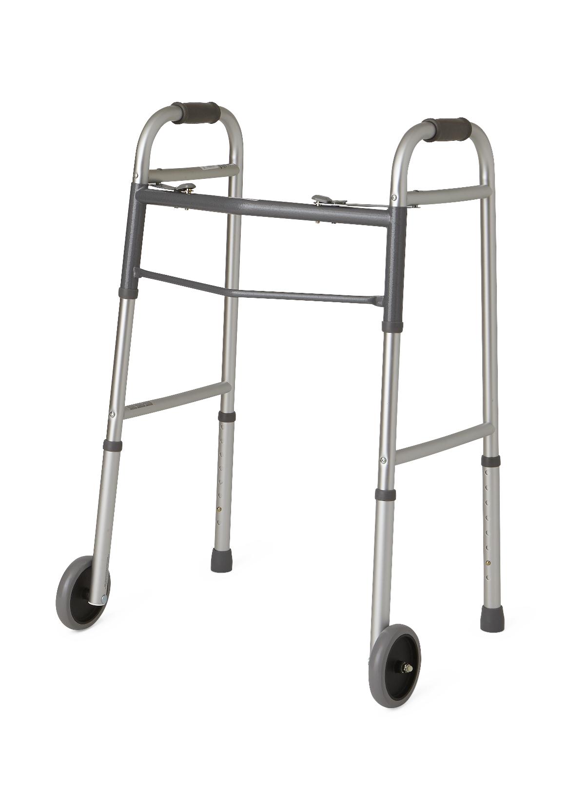 Assembled Adult Walker, 5" Wheels, 1 EA (G30757WH) Each