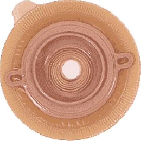 Assura Ostomy Barrier Precut, Extended Wear Silicone Based Adhesive 50 mm Flange Red Code System Synthetic Resin 1-3/16 Inch Opening (551351_BX) 5/BX