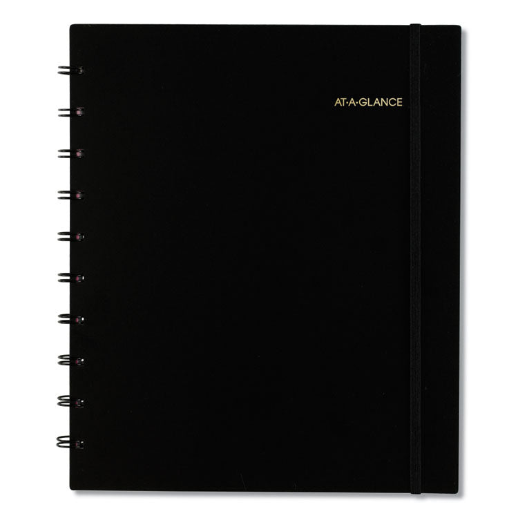 AT-A-GLANCE Move-A-Page Academic Weekly/Monthly Planners, 11 x 9, Black Cover, 12-Month (July to June): 2025 to 2026 (AAG70957E05) Each