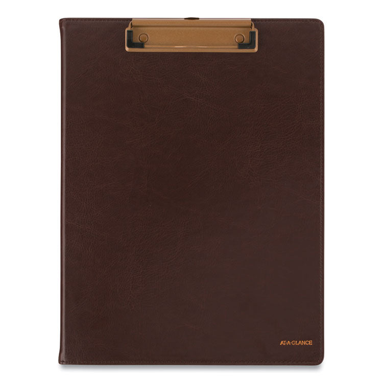 AT-A-GLANCE Signature Collection Monthly Clipfolio, 11 x 8, Distressed Brown Cover, 13-Month: Jan 2026 to Jan 2027 (AAGYP60009) Each