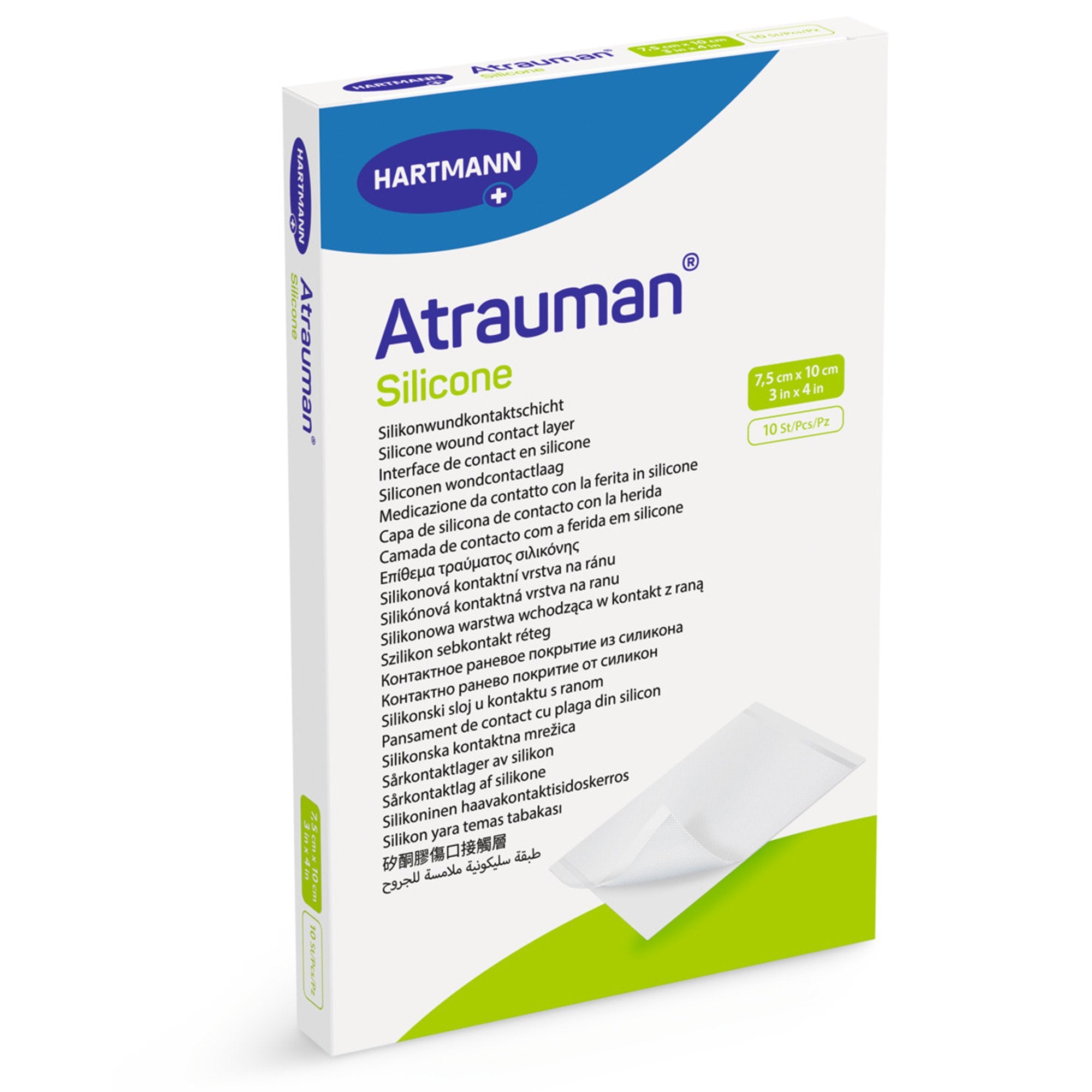 Atrauman Silicone Wound Contact Layer Dressing 3 X 4 Inch Sterile (1161225_EA) 1/EA