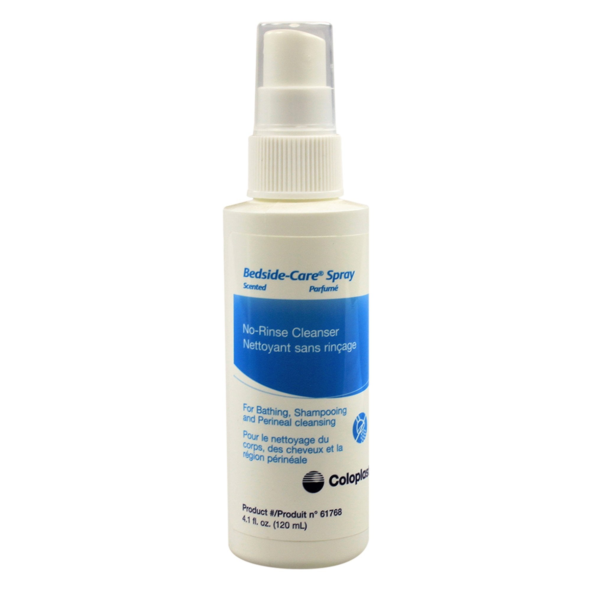 Bedside-Care Rinse-Free Shampoo and Body Wash 4 oz. Pump Bottle Scented (1077626_EA) 1/EA