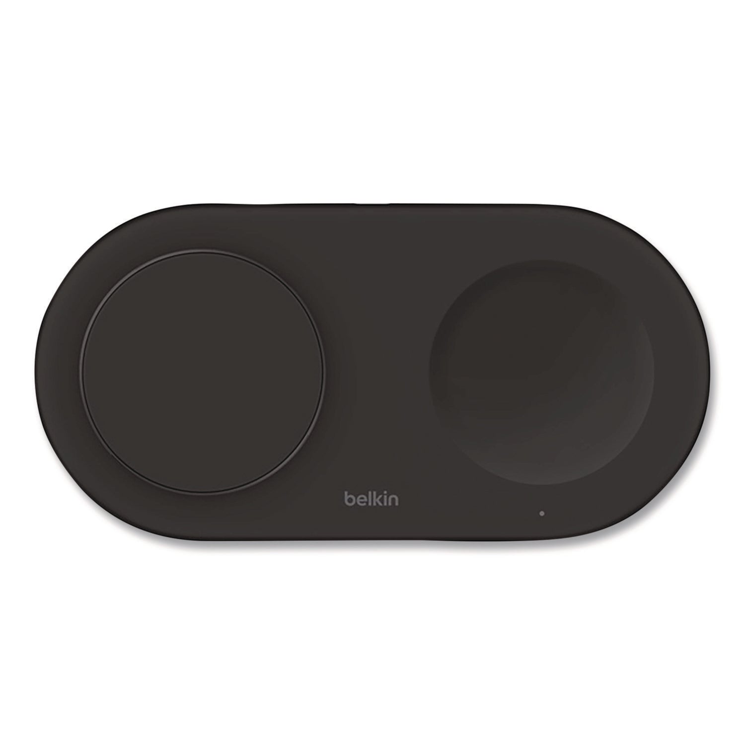 Belkin BOOST CHARGE Pro 2-in-1 Magnetic Wireless Charging Pad with Qi2, USB-C, 15 W, Black (BLKWIZ021TTBK) Each