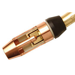 Bernard Centerfire MIG Nozzle, 1/8 in Recess, 5/8 in Bore, For T Series Tip, Copper (360-NS-5818C) Bag of 10
