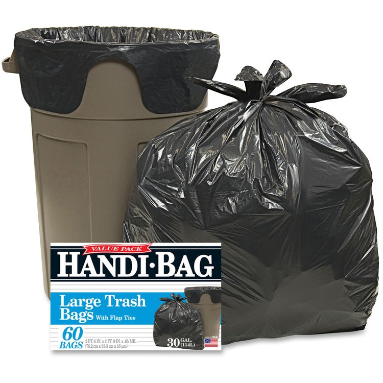 Berry Trash Bags, 30 Gallon, .7 mil, 29" x 36", 6BX/CT, Black (WBIHAB6FT60CT) Case of 360