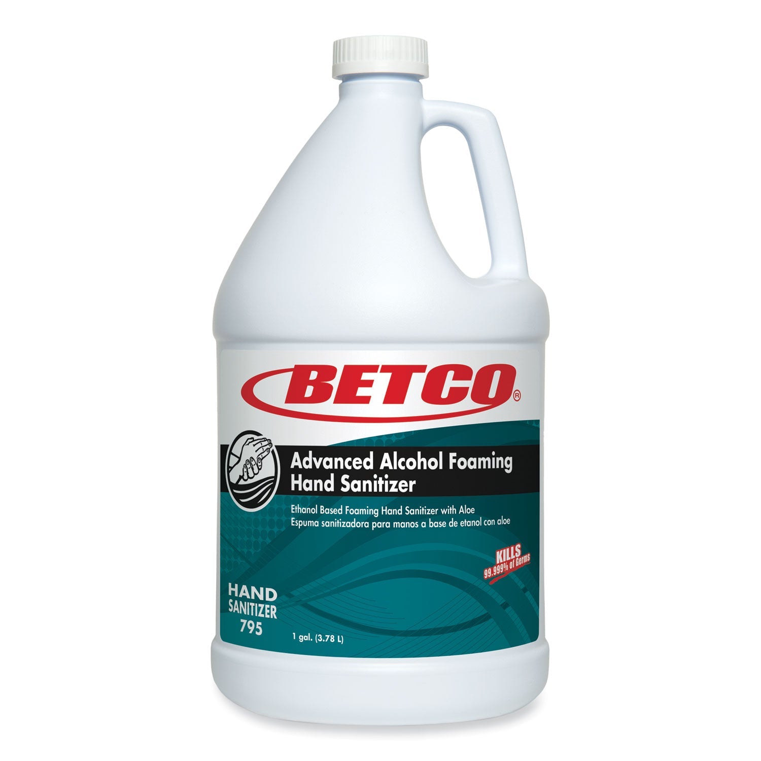 Betco Clario Advanced Alcohol Foaming Sanitizer, 1 gal Bottle, Citrus, 4/Carton (BET7950400) Case of 4