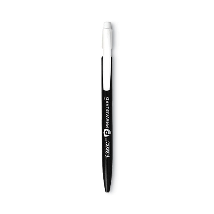 BIC PrevaGuard Media Clic Mechanical Pencils, 0.7 mm, HB (#2), Black Lead, 2 Black Barrel/2 Blue Barrel, 4/Pack (BICMPCMAP4) Pack of 4