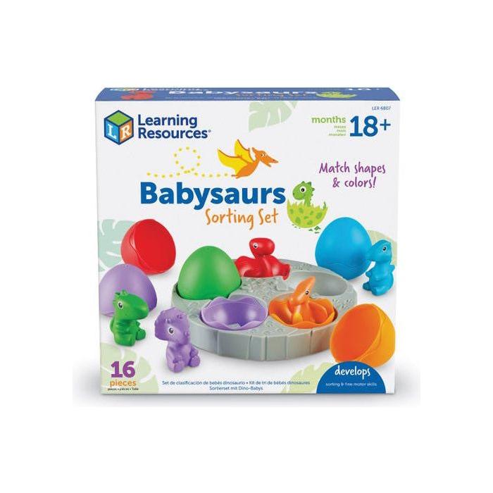 BABYSAURS SORTING SET
