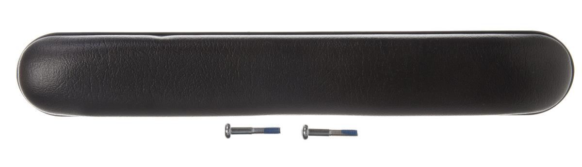 Black Vinyl Full-Length Armrest Pad for Excel 2000 Wheelchair, 1 EA (WCA806910BLK) Each
