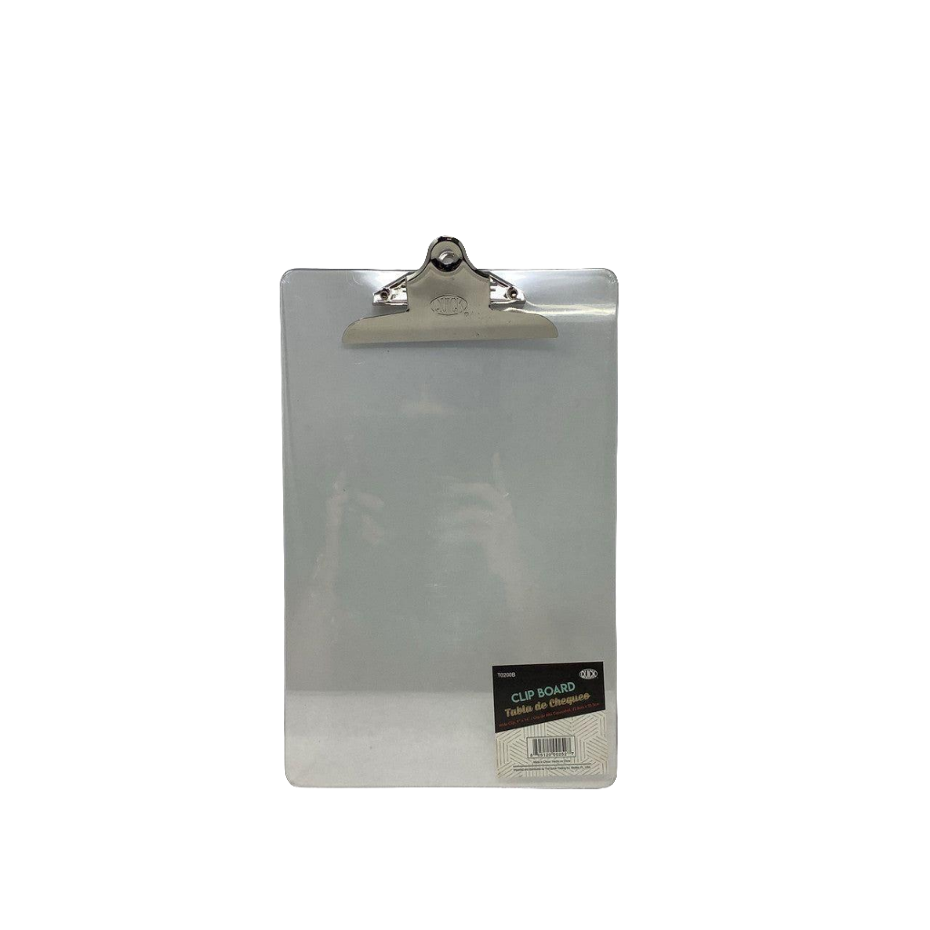 CLIPBOARD STANDART ACRYLIC LEGAL SIZEClear