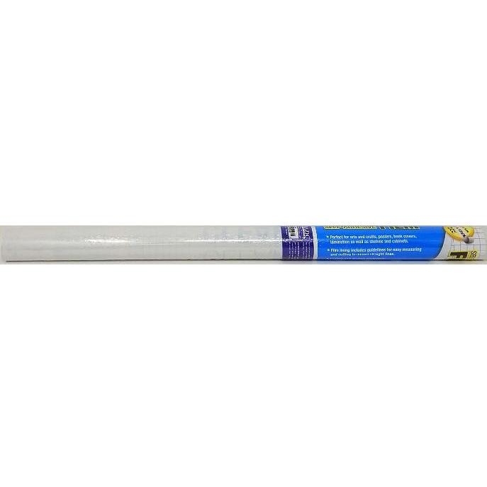 CONTACT PAPER CLEAR 18'' X 1.5 YARDS