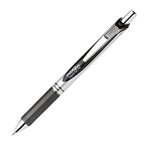 ENERGEL-X GEL PEN RT BLACK MEDIUM .7 CJ.12