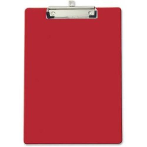 PLASTIC CLIPBOARD RED LETTER