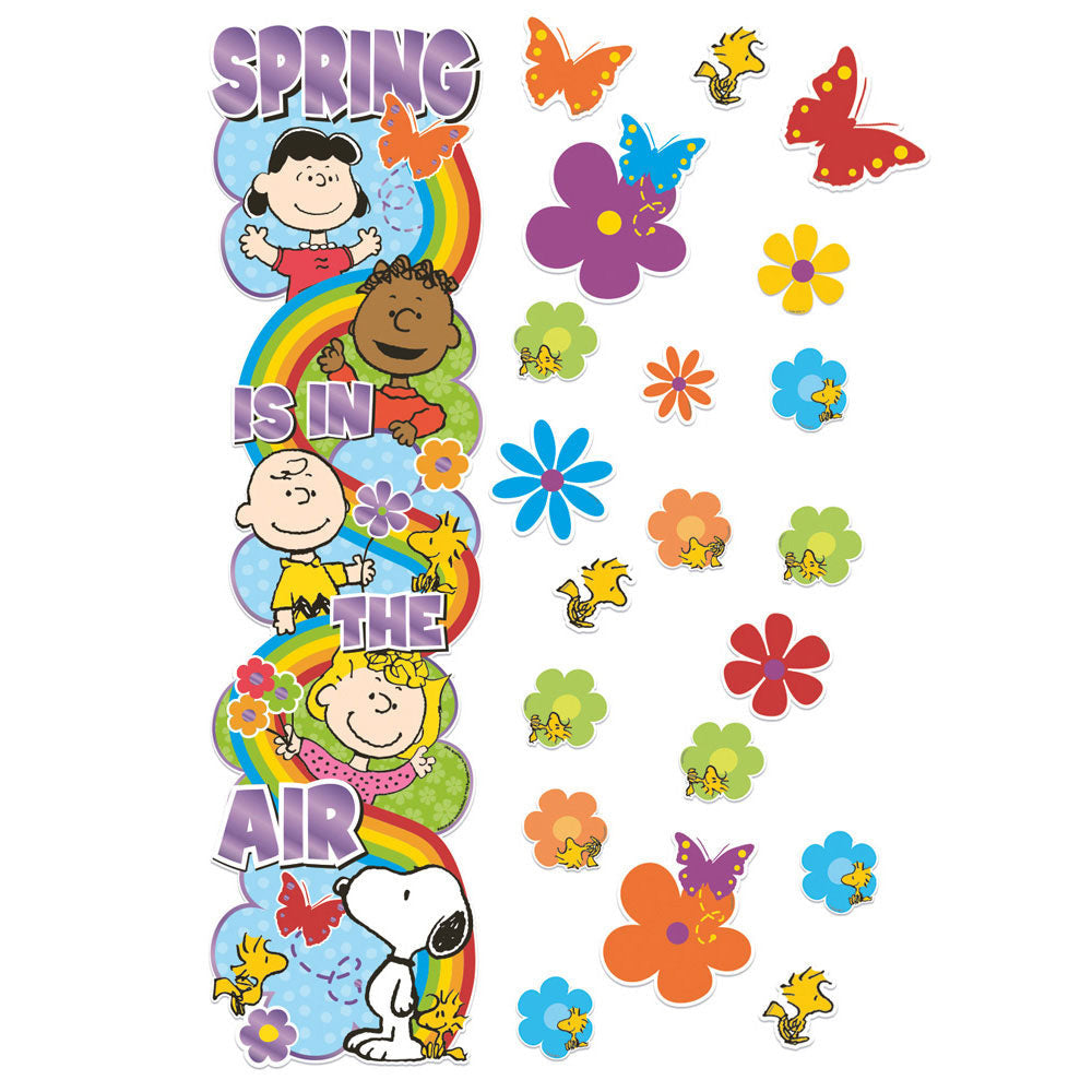 PEANUTS SPRING ALL-IN-ONE DOOR KIT 40PCS