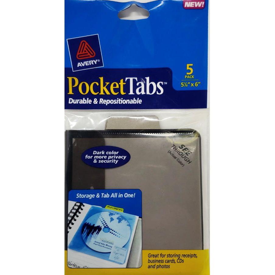 POCKET TABS 5-1/2 X 6" (PQ.5)