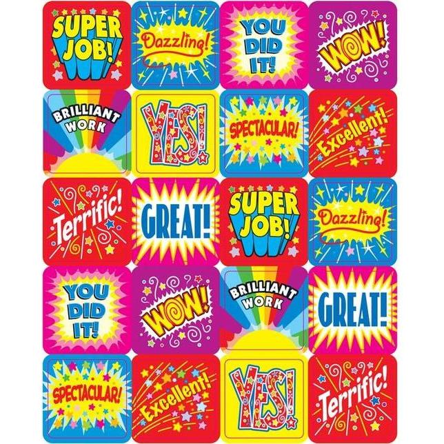 POSITIVE WORDS MOTIVATIONAL STICKERS