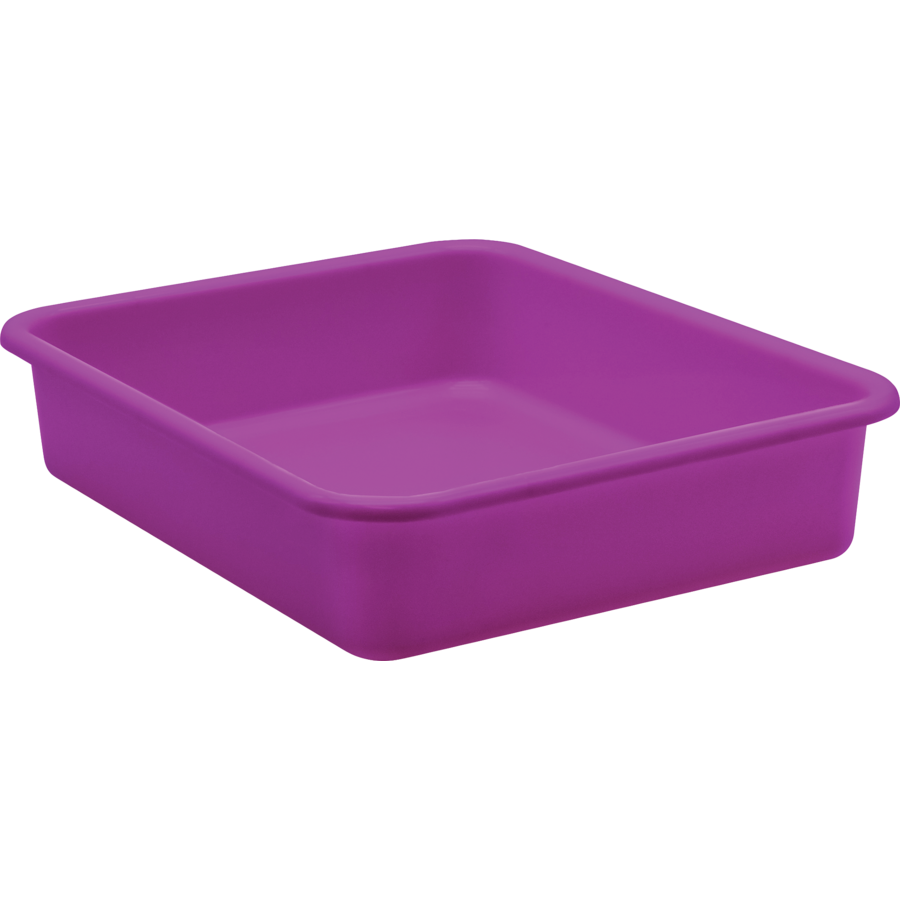 PURPLE LARGE PLASTIC LETTER TRAY