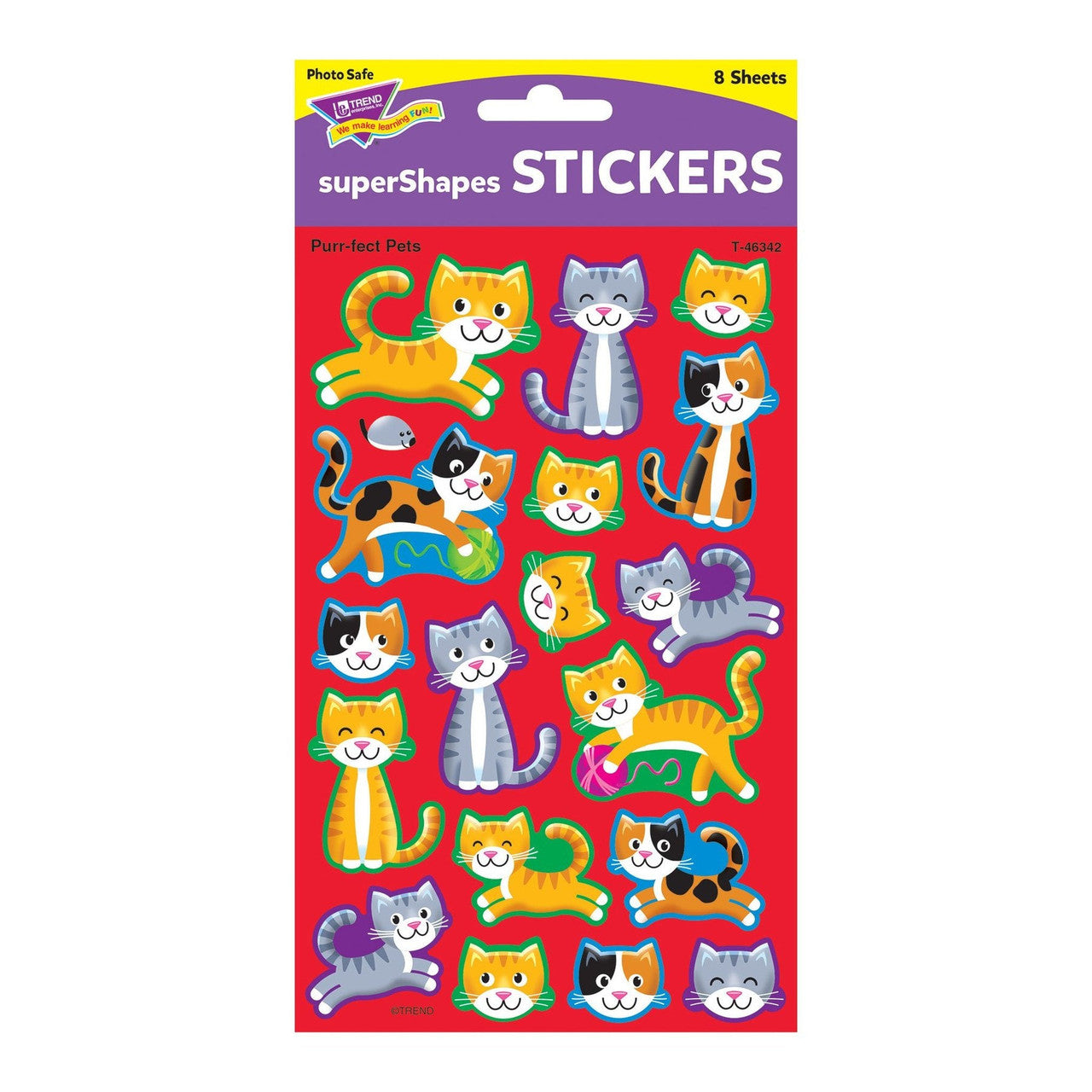 PURR-FECT PETS CAT STICKERS