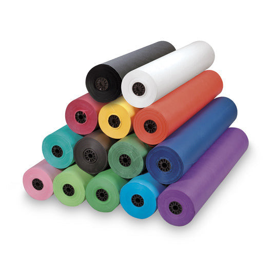 ROLLO PAPEL KRAFT 500' COLORESNegro