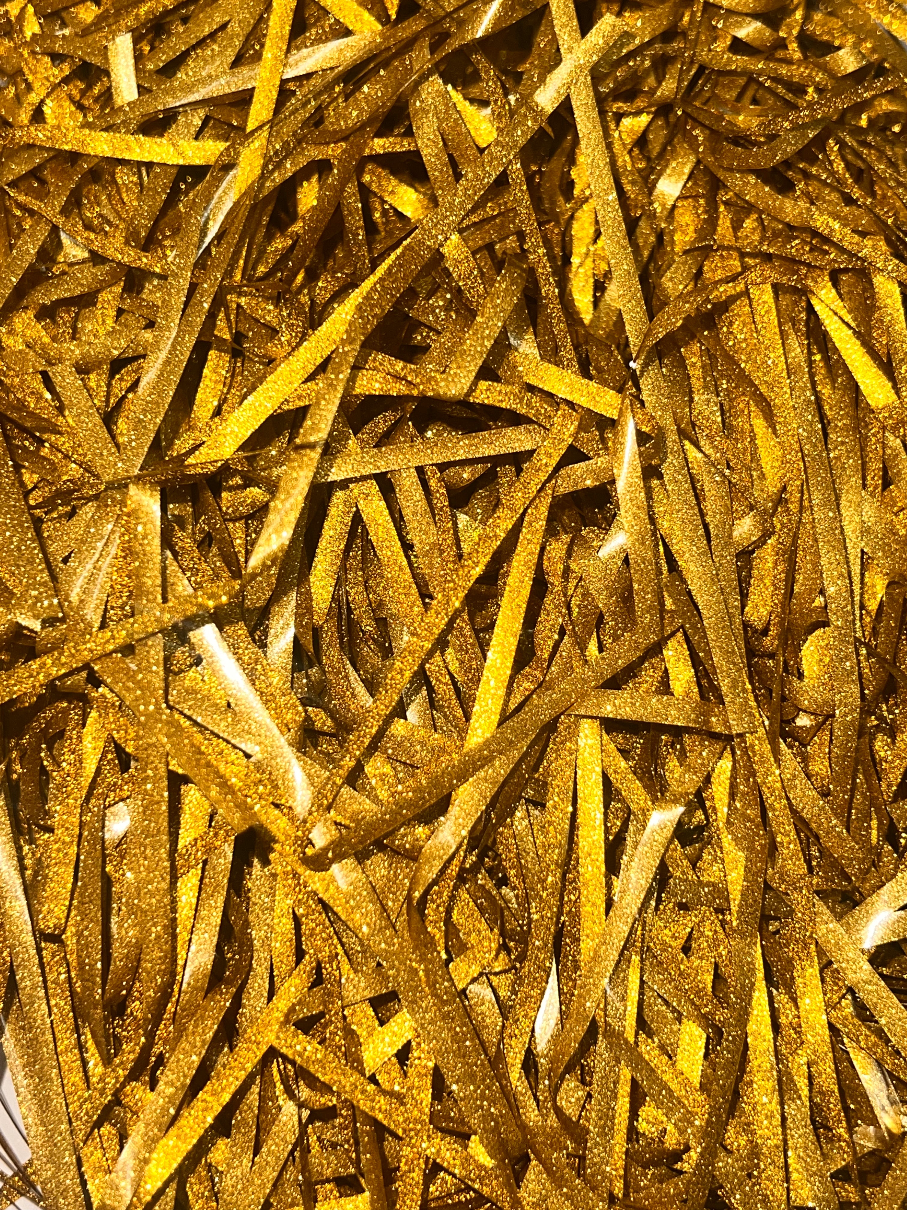 Shredded Filler Paper Gold