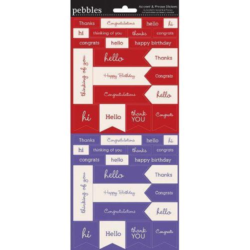 STICKERS ACCENTS & PHRASE