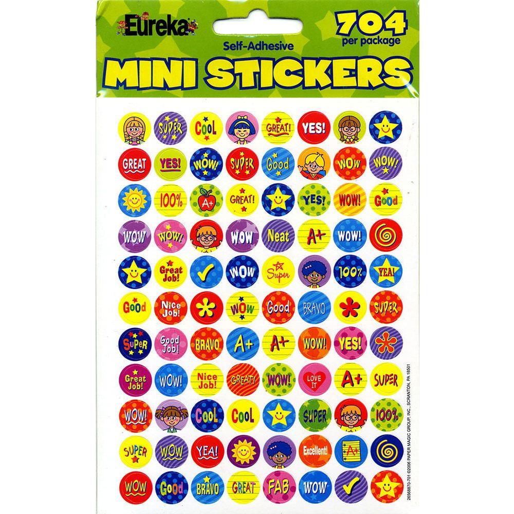 STAR FRIENDS MINI STICKERS 704 STICKERS