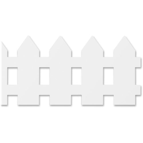 WHITE FENCE BORDERS