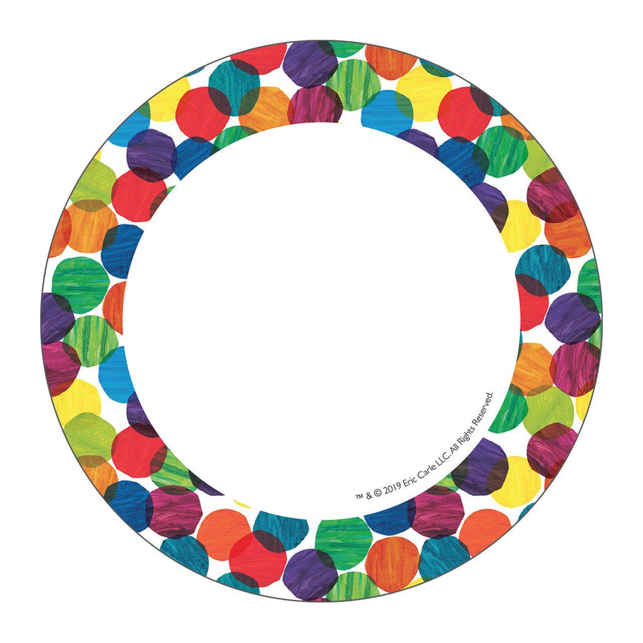 WORLD OF ERIC CARL DOTS CUT-OUTS