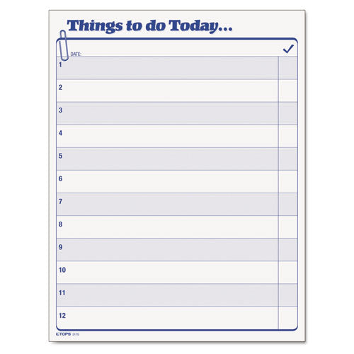 PAD,THINGS TO DO,8.5X11