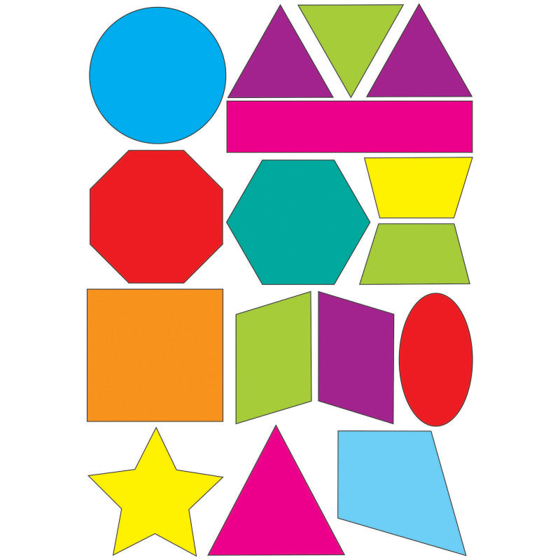 Ashley Productions Math Magnetic Die-Cut Shapes (ASH 10065)