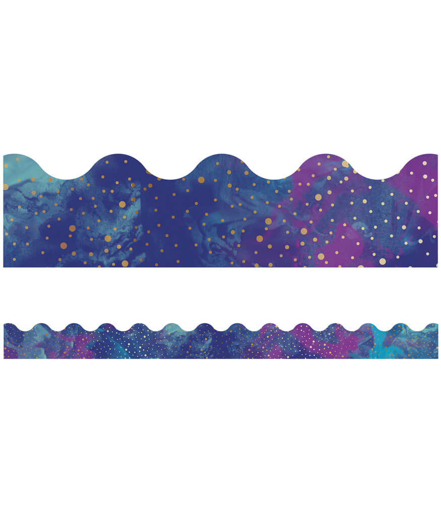 Carson Dellosa Galaxy Scalloped Bulletin Board Borders 39' (CD 108380)