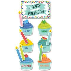 Creative Teaching Press Color Pop Birthday Mini Bulletin Board Set (CTP8698)