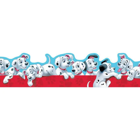 Eureka 101 Dalmatians Puppies Extra Wide Cut Deco Trim (EU 845211)