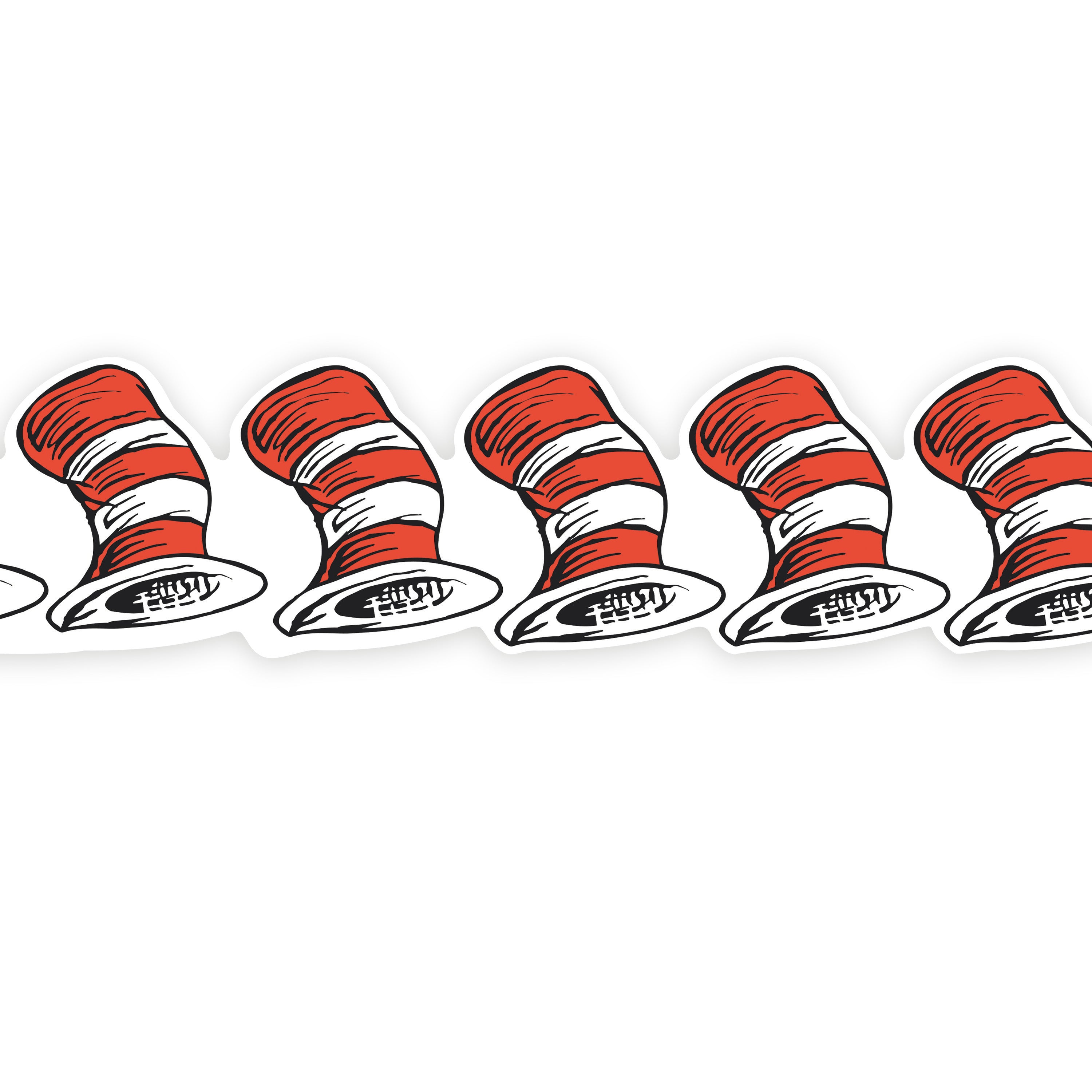 Eureka Cat in the Hat Die Cut Deco Trim Extra Wide (EU 846310)