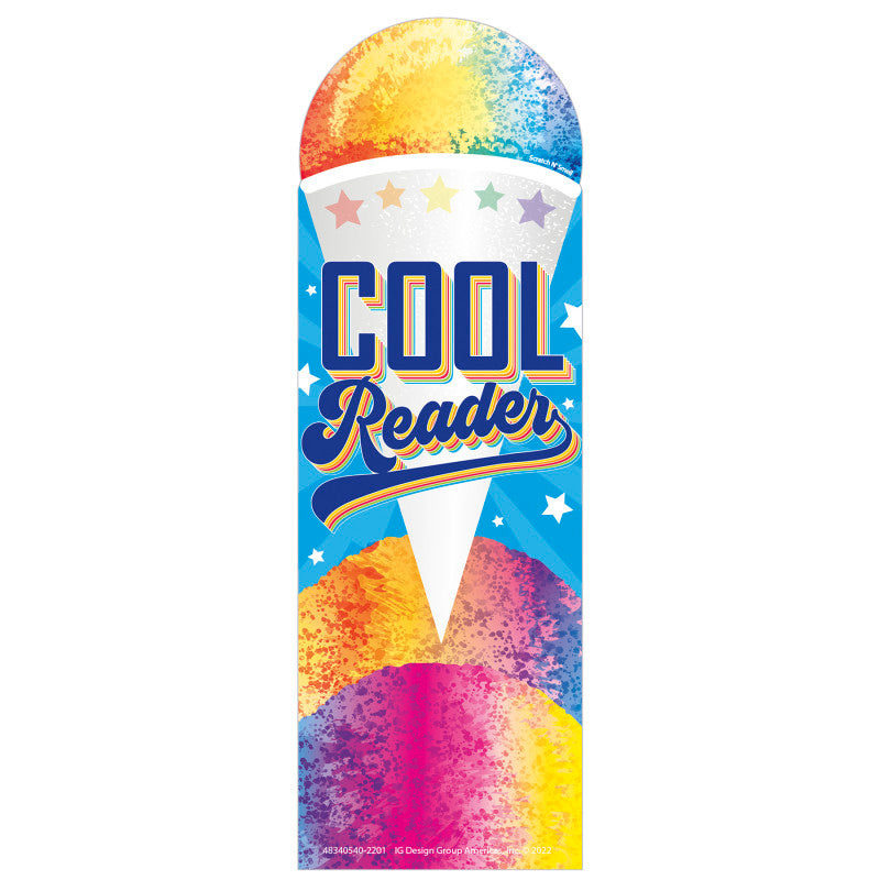 Eureka Cool Reader Snow Cone Scented Bookmarks (EU 834054)
