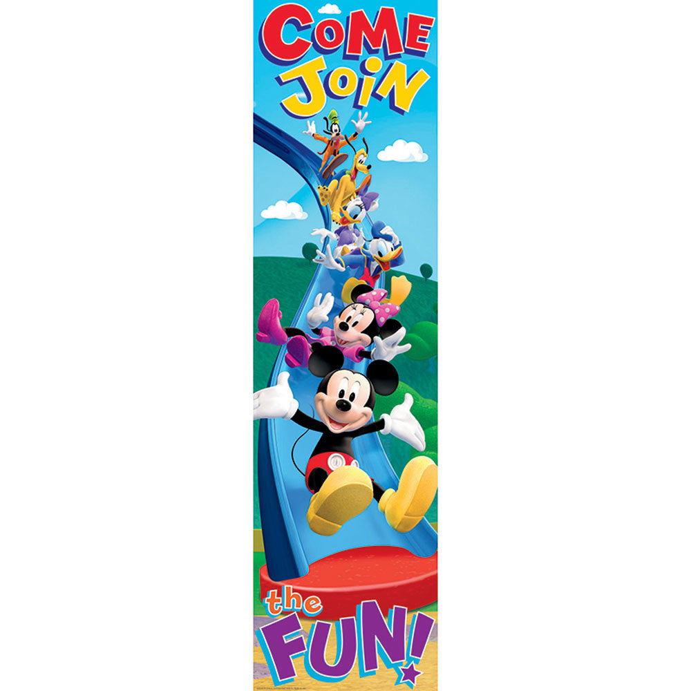 Eureka Mickey Mouse Clubhouse Come Join The Fun! Vertical Banner (EU 849039)