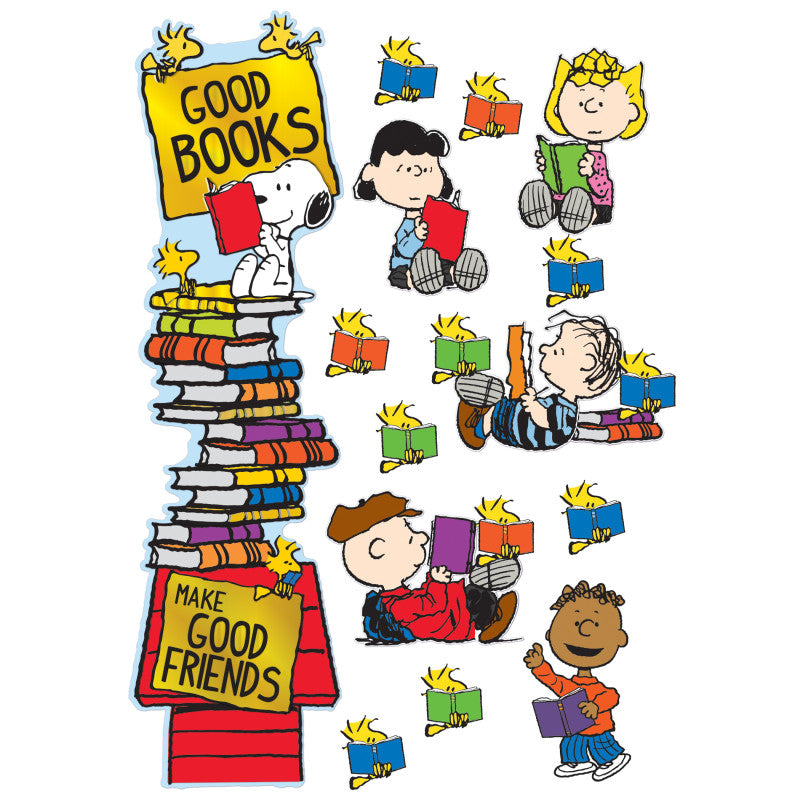 Eureka Peanuts Reading All-in-One Door Decor Kit (EU 849315)