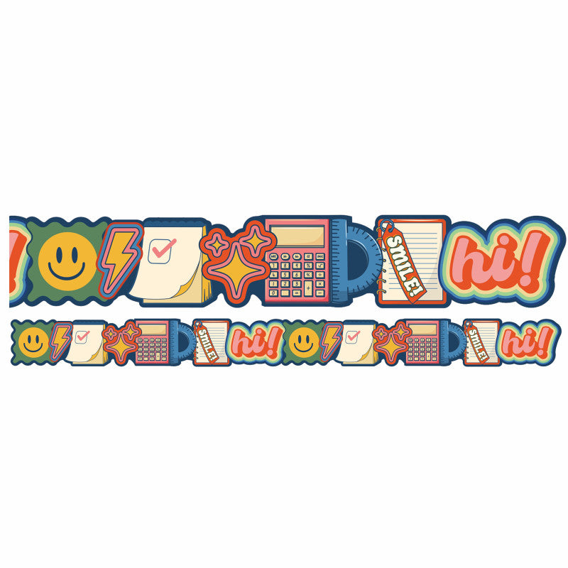 Eureka School Icons Extra Wide Deco Trim (EU 846362)