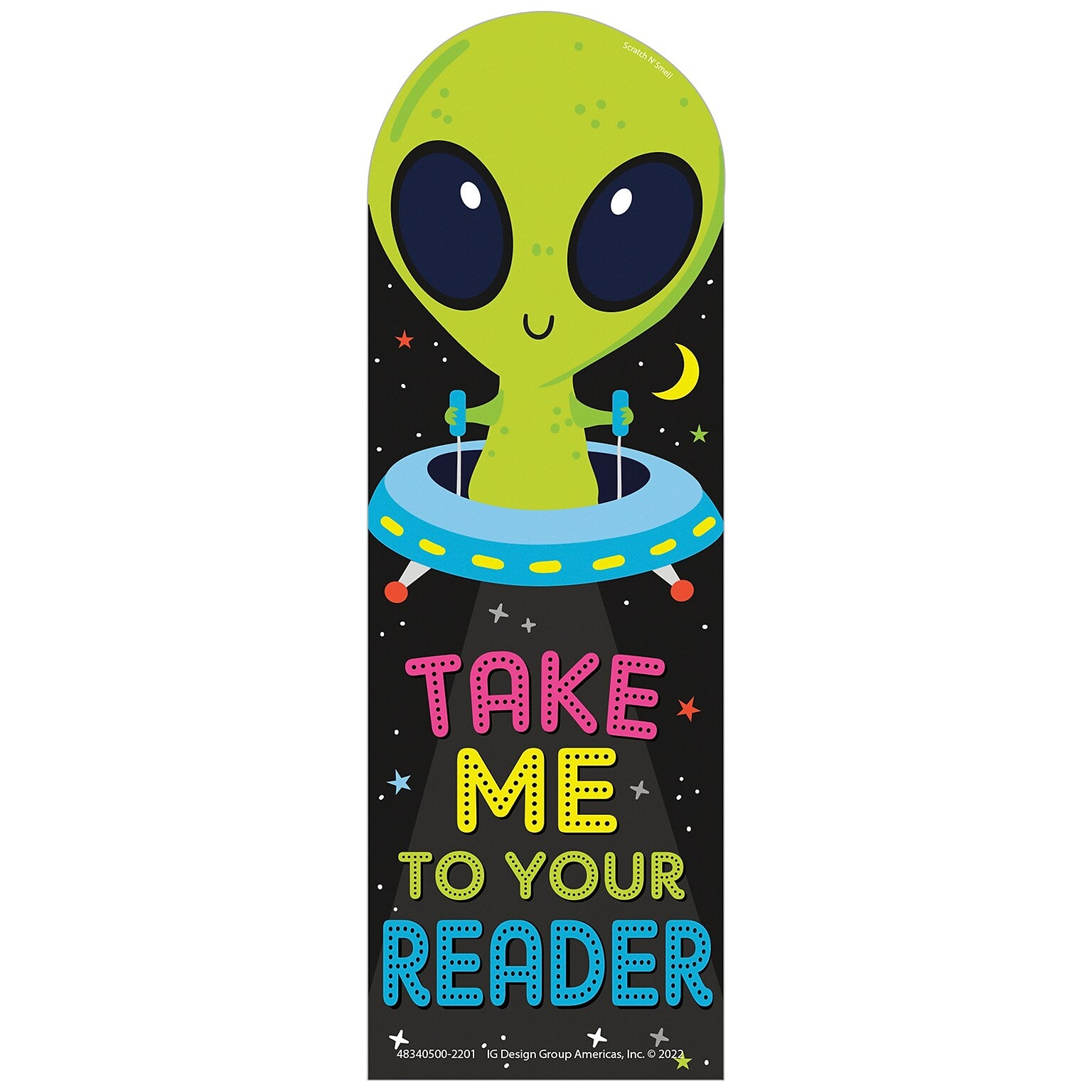 Eureka Take Me To Your Reader Green Apple Scented Bookmarks (EU 834050)