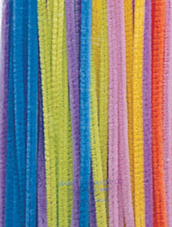Pacon Creativity Street Regular Chenille Stem Pipe Cleaners, Assorted ColorsWhite (7112-02)