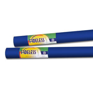 Pacon Fadeless Bulletin Board Art Paper, 48" X 50', Royal Blue (P 0057205)