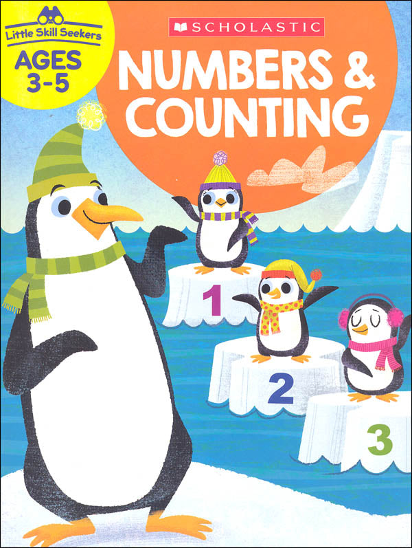 Scholastic Little Skill Seekers NUMBERS & COUNTING Activity Book Ages 3-5 (SC 825554)