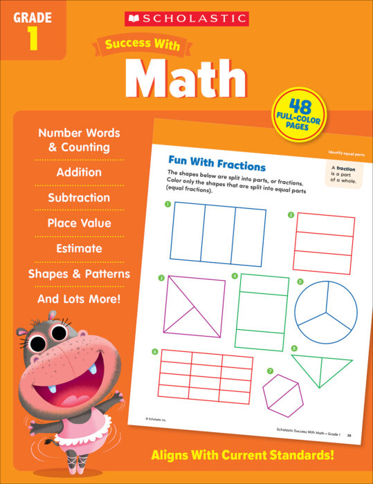 Scholastic Success With Math: Grade 1 Activity Book (SC 735532)