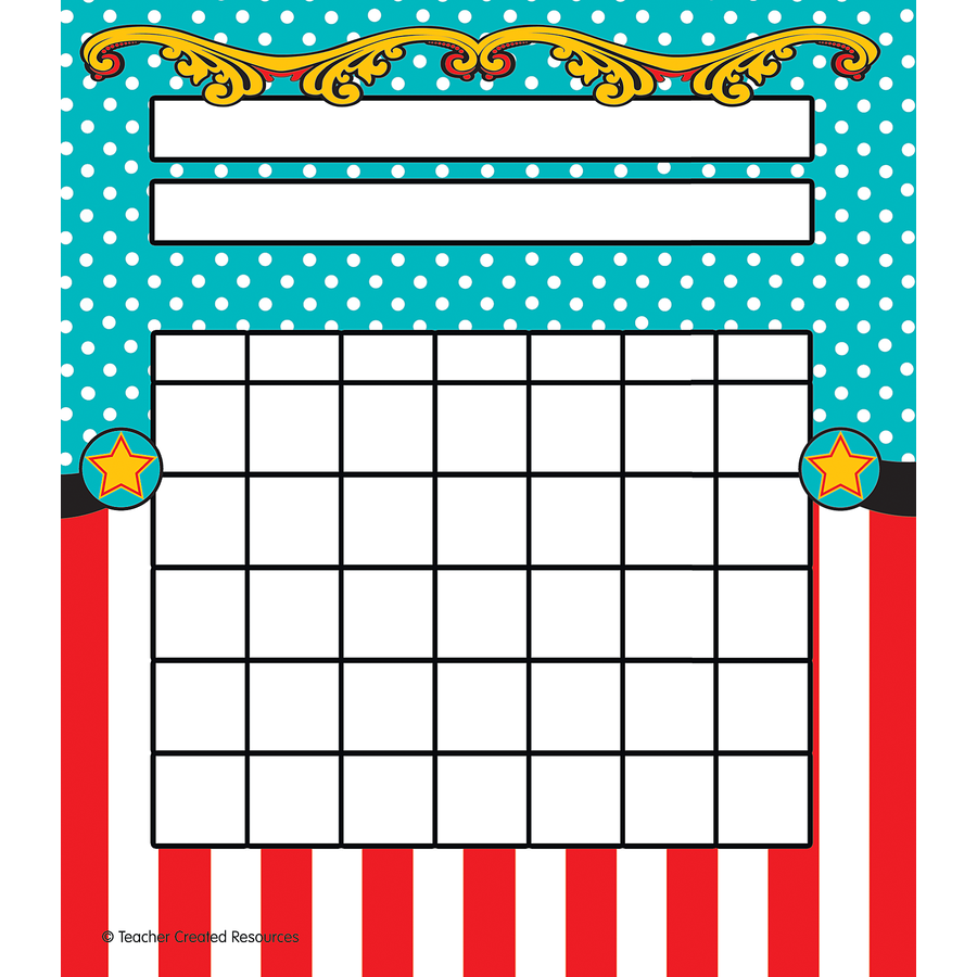 Teacher Created Carnival Incentive Charts (TCR 5717)