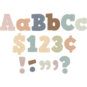 Teacher Created Everyone is Welcome 4" Bold Block Letters Combo Pack (TCR 7153)