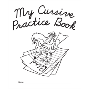 Teacher Created My Own Cursive Practice Book (TCR 62141)