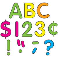 Teacher Created Neon Brights Classic Letters (TCR5815)