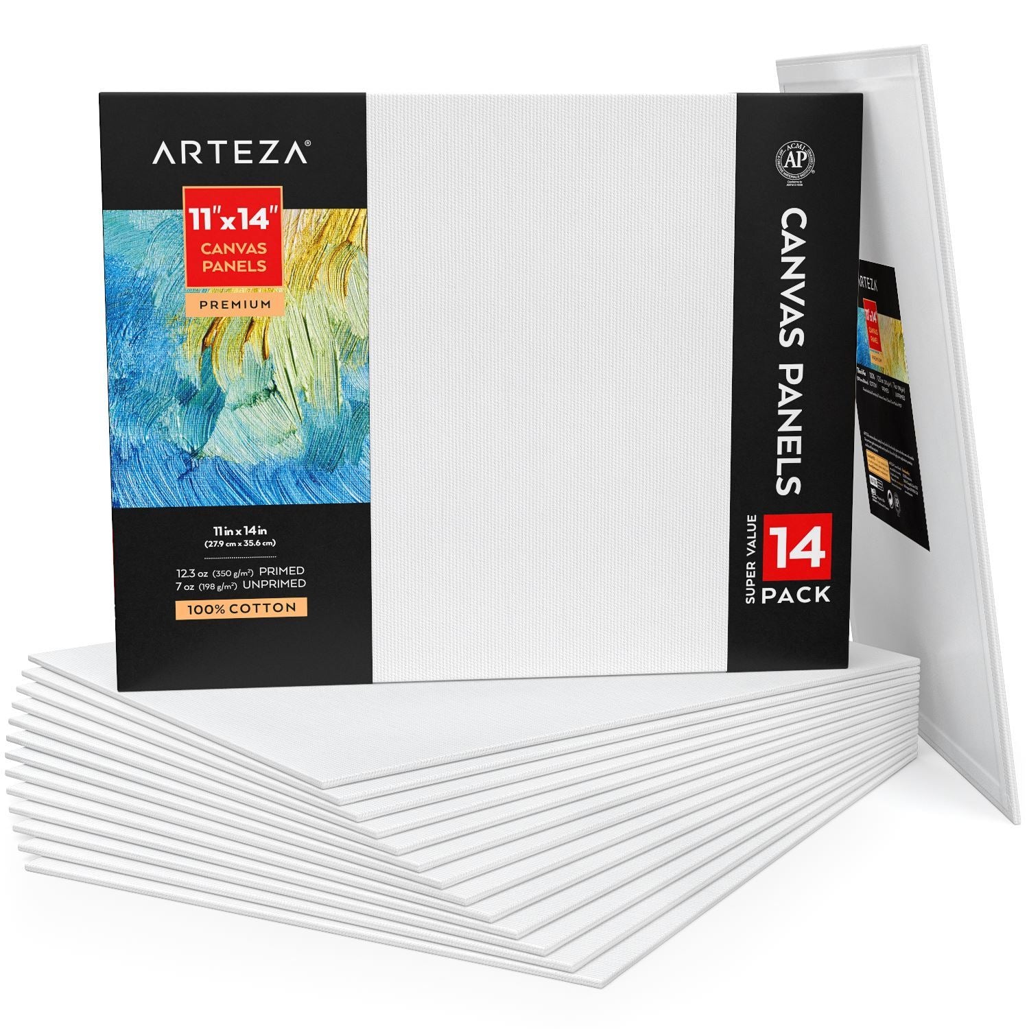 ARTEZA PAINTING CANVAS PANEL 11" X 14"