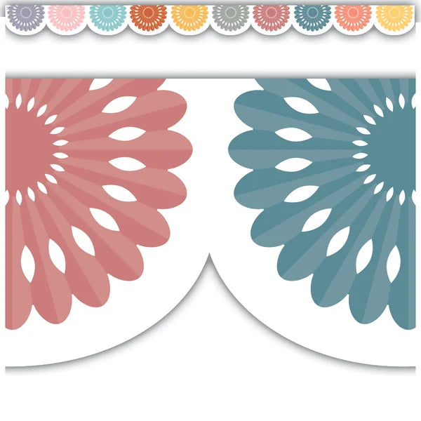 Teacher Created Resources Happy Cactus Crew Fiesta Die-Cut Border Trim (TCR 6957)